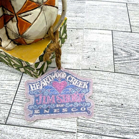 NWT 2003 Heartwood Creek Jim Shore 7" Abraham Cat Figurine 114420T - Picture 5 of 6